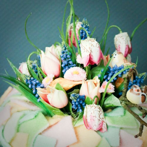 Floristik24 Grape hyacinth blue L 28-30cm