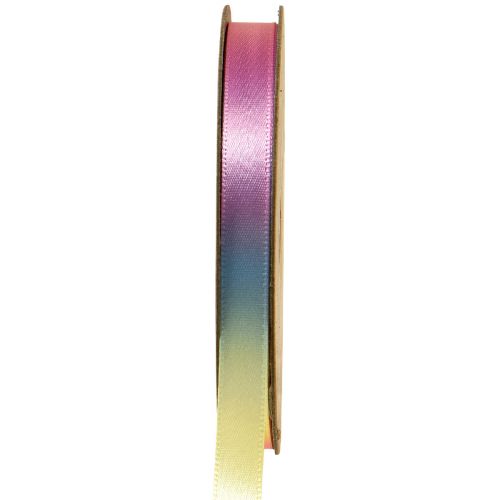 Product Gift ribbon rainbow ribbon colorful pastel 10mm 20m