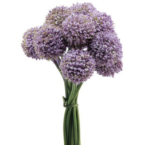 Product Artificial flowers ball flower allium artificial purple 25cm 12pcs