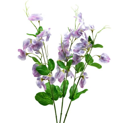 Product Artificial Flowers Purple Vetch Vicia Garden Flowers 61cm 3pcs