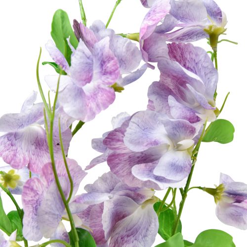 Floristik24 Artificial Flowers Purple Vetch Vicia Garden Flowers 61cm 3pcs
