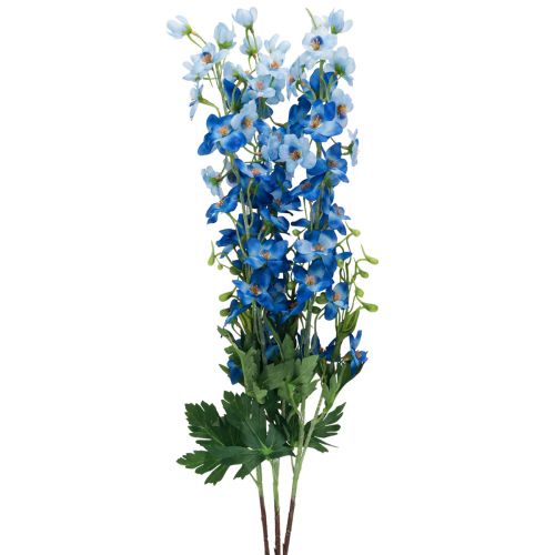 Floristik24 Delphinium Larkspur Artificial Flowers Blue 78cm 3 Pcs