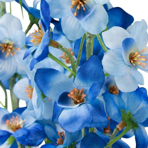 Floristik24 Delphinium Larkspur Artificial Flowers Blue 78cm 3 Pcs