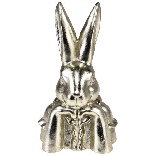 Product Decorative Easter Bunny Gold Ceramic Decorative Bunny Bust H23.5cm