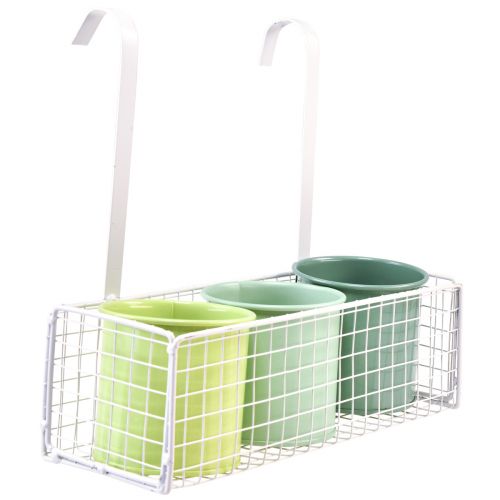 Floristik24 Flower pot for hanging balcony decoration kitchen decoration L26cm