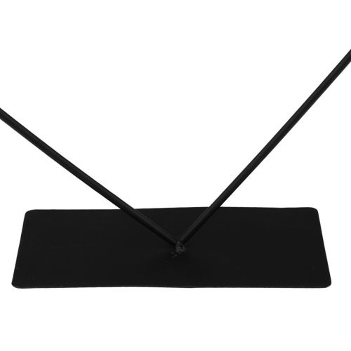 Floristik24 Heart metal ring loop decorative ring for standing W29.5cm