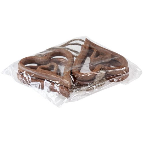 Product Wooden Heart Natural Wooden Hearts for Hanging 8×11cm 4 pcs