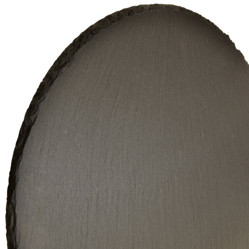 Product Natural Slate Plate Round Coaster Black Ø10cm 6 pcs
