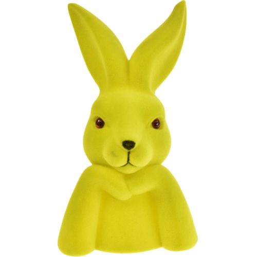 Product Thinking Bunny Easter Bunny Bust – 2nd Quality – Yellow-Green 16.5×13×27cm