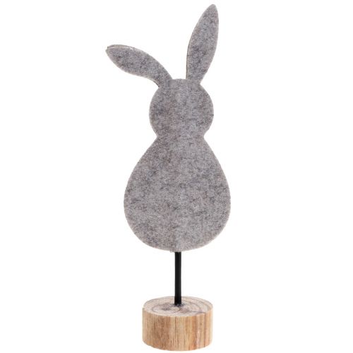Product Stand table decoration Easter bunny decoration felt gray 50cm