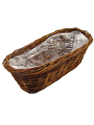 Product Bread basket approx. 30cm oval unpeeled