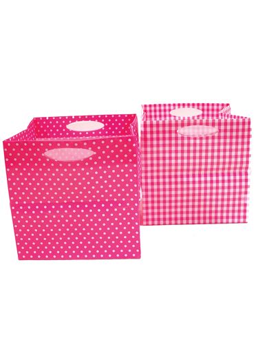 Floristik24 Plastic bag 10.5x10.5cm 16 pcs. fuchsia