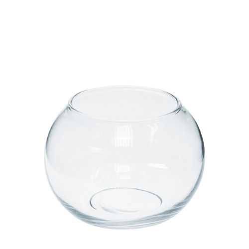 Product Ball Vase Glass Mini Vase Round Glass Deco H8cm Ø7cm