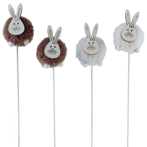 Easter bunny flower plug Easter bunny plug 28cm 16pcs