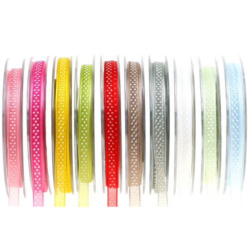 Product Decorative ribbon with dots 7mm L20m