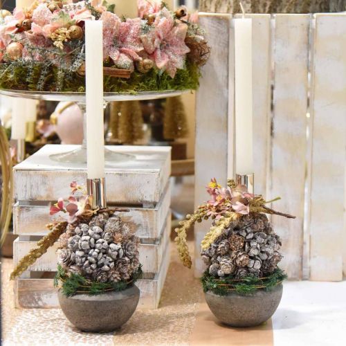 Floristik24 Christmas decoration cones ball for hanging Christmas tree decorations Ø10cm