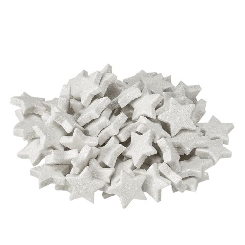 Product Scattered stars with glitter cream 2.5cm 96 pcs