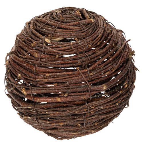 Floristik24 Vine sphere, natural brown, for decoration, Ø14cm H14cm
