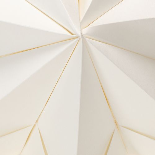 Product Decorative paper star for hanging, perfect for festive lighting