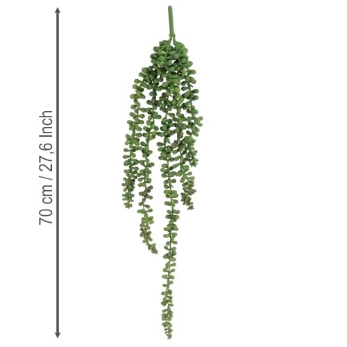 Artificial plant hanging garland succulent decoration living room | Floristik24.ie
