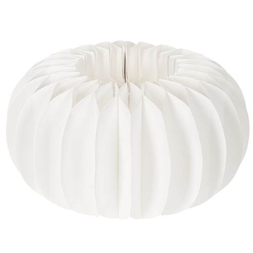 Honeycomb paper ring pumpkin round large for dried flowers and autumn decoration 24cm 4pcs