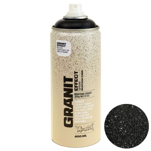 Product Paint spray effect spray granite paint Montana Black 400ml