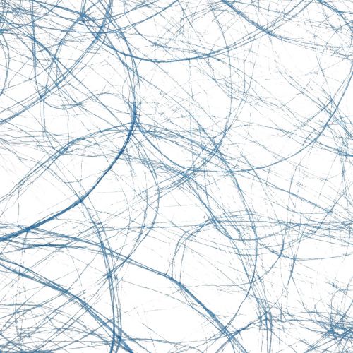 Product Deco fleece Sizoweb table runner blue 30cm 5m