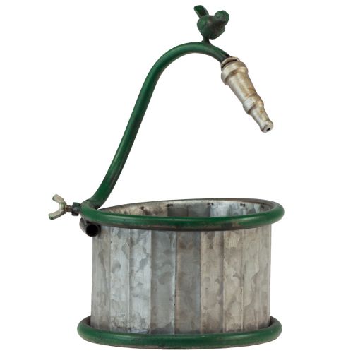 Product Planter metal rain barrel bird balcony decoration Ø15.5cm
