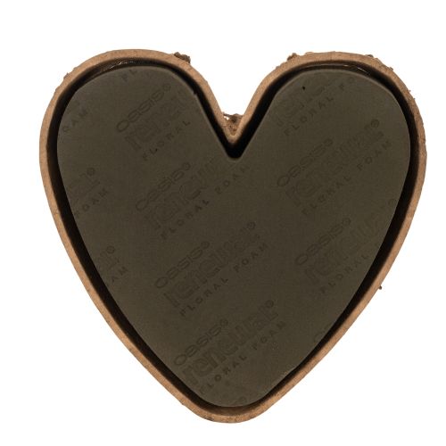 Floral foam heart OASIS® Renewal® Floral Foam Biolit® heart 33 cm 2pcs