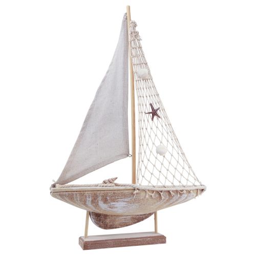 Floristik24 Sailing ship decoration sailboat maritime decoration 31.5×5.5×48cm