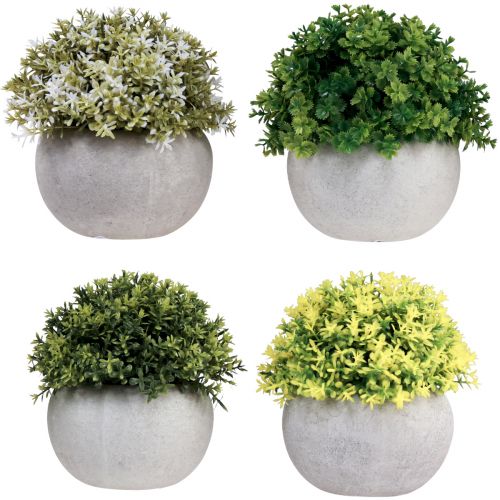 Product Artificial plants Artificial boxwood 12.5cm×Ø12cm 4pcs