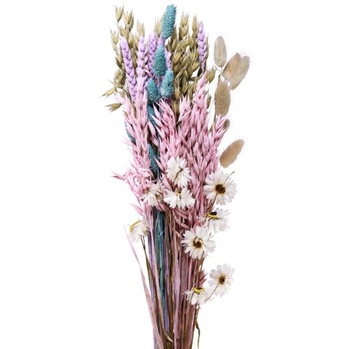 Product Dried flower bouquet straw flowers Phalaris grain 58cm
