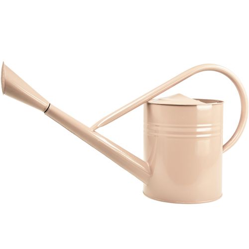 Decorative watering can metal decorative can light brown 67cm 1 piece