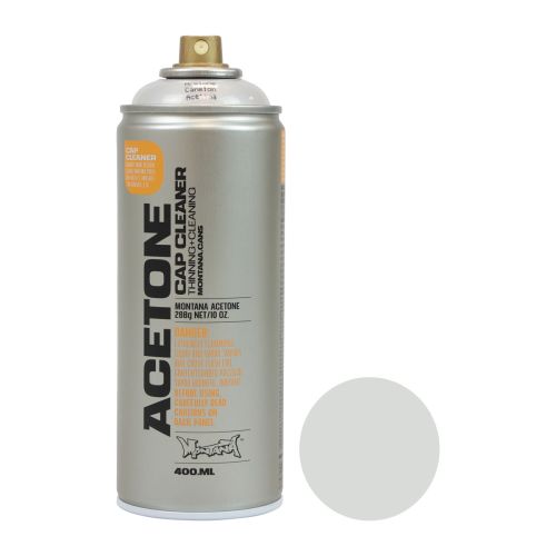 Floristik24 Acetone spray cleaner + thinner Montana Cap Cleaner 400ml