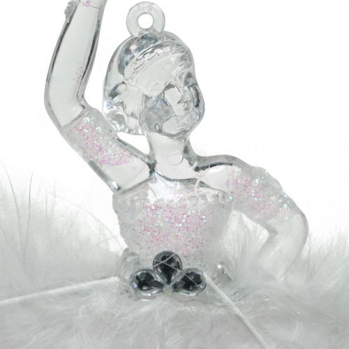 Floristik24 Tree decorations, advent decorations, ballerina pendant 12.5-14cm 3pcs