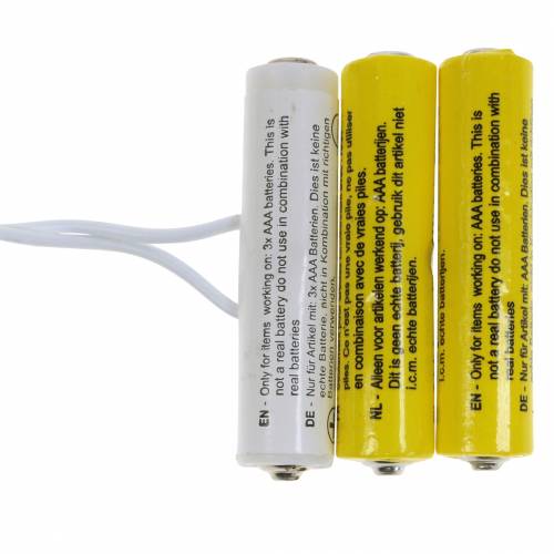 Product Battery adapter white 3m 4.5V 3 x AAA
