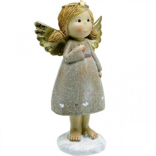 Advent decoration, guardian angel, Christmas angel, angel figure H24cm
