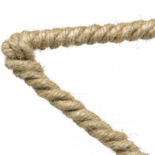 Floristik24 Advent decoration, Christmas decoration star, decorative star jute W31cm 4 pcs