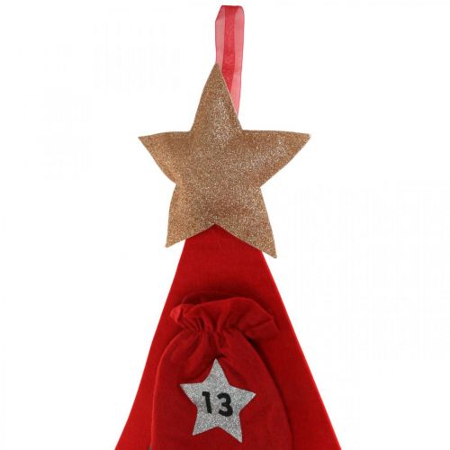 Floristik24 Advent calendar to fill yourself felt Christmas tree H115cm