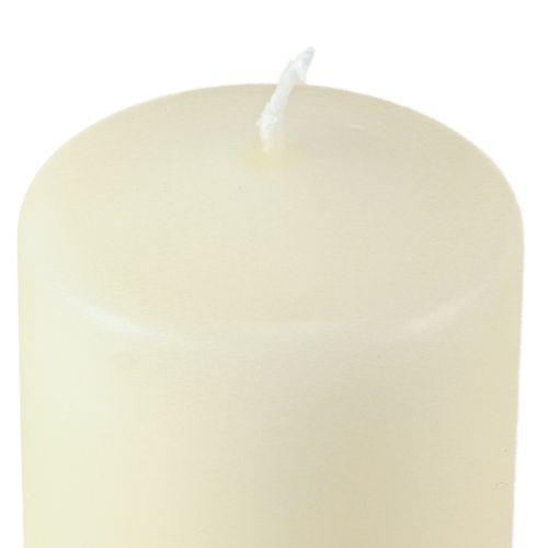 Floristik24 Advent candles of different heights, cream, 6/8/10/12 cm, 4 pieces
