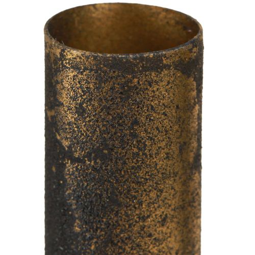 Floristik24 Advent Candle Holder Vintage Gold For Taper Candles Ø23mm 4pcs