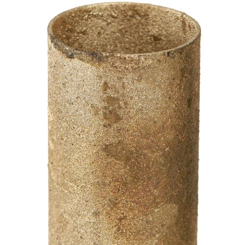 Floristik24 Advent candle holder for taper candles metal gold Ø23mm 4pcs