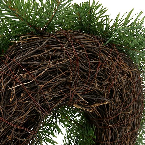 Floristik24 Advent wreath with fir tree Ø40cm H9cm