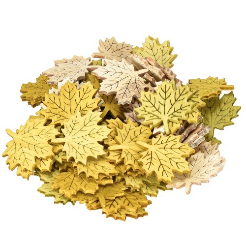 Product Maple leaves for scattering autumn colours assorted 4cm 72 pcs