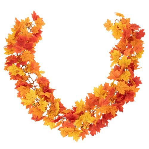 Product Artificial maple leaf garland, autumn decoration, 170cm