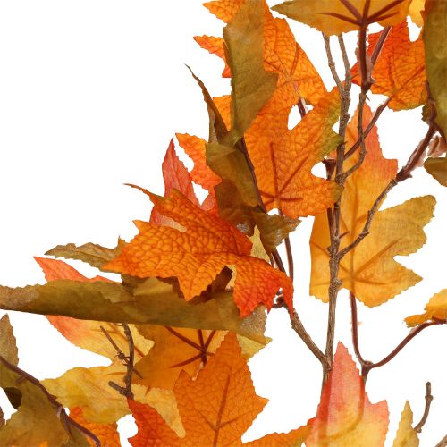 Floristik24 Artificial maple branch orange 90cm