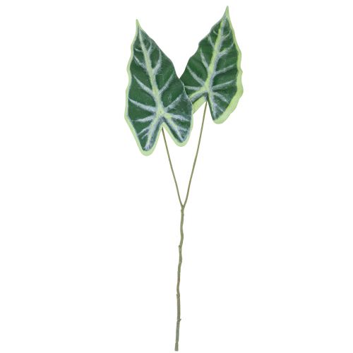 Product Alocasia Elephant Ear Arrow Leaf Artificial Plants Green 55cm