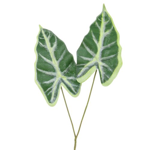 Product Alocasia Elephant Ear Arrow Leaf Artificial Plants Green 55cm