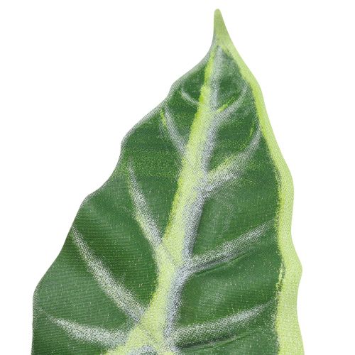 Product Alocasia Elephant Ear Arrow Leaf Artificial Plants Green 55cm