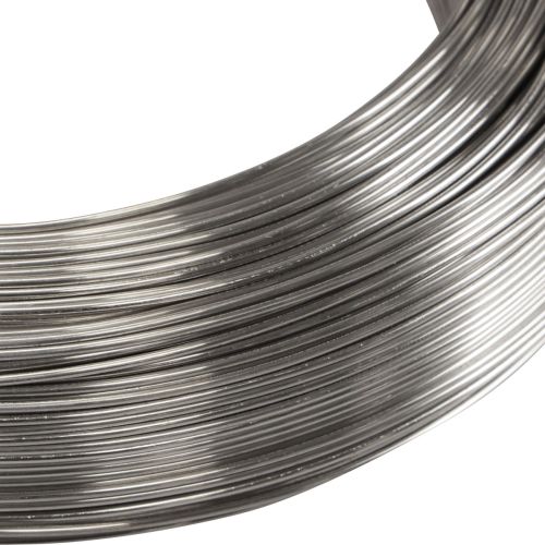Product Aluminum wire 1.5mm 1kg silver - Flexible craft wire, florist wire, jewelry wire, bonsai wire, DIY decoration